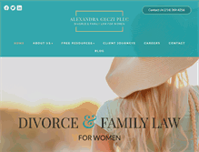 Tablet Screenshot of familylawdfw.com